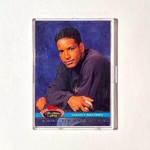 1992 Stadium Club S.E. Skydome Manny Ramirez MLB Baseball Rookie Card RC